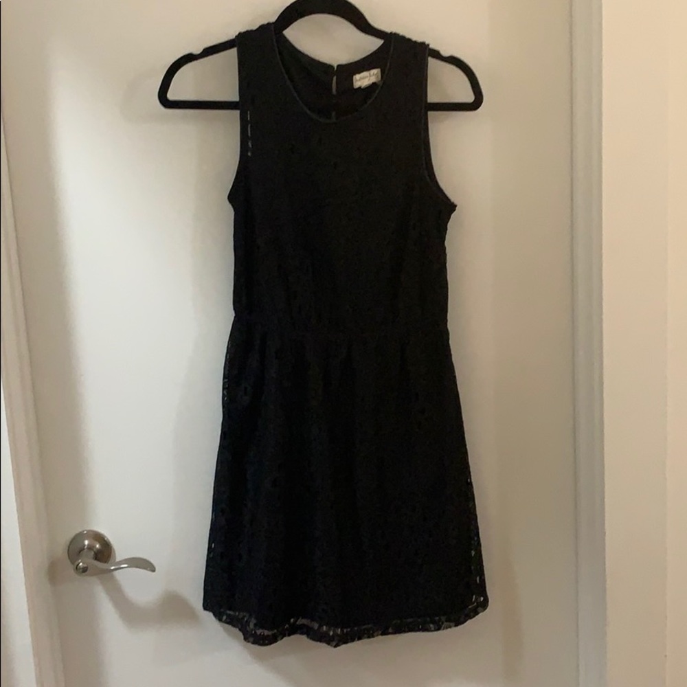 Black Lace mini dress